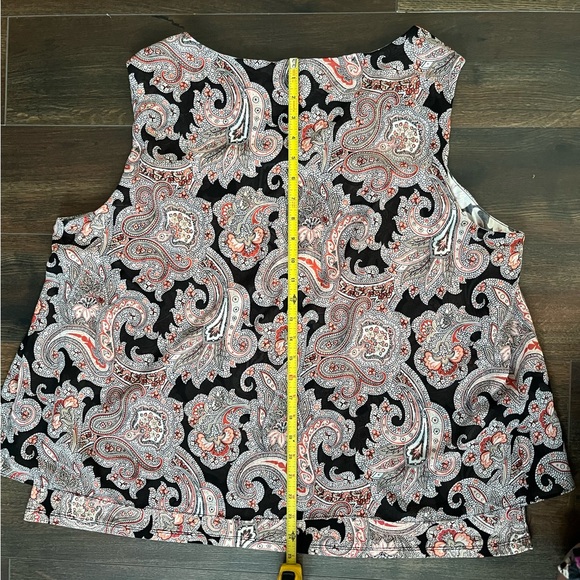 Roz & Ali 2x Sleeveless Womens Top -EUC - Picture 9 of 11